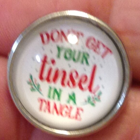 Christmas Snap Buttons standard size - Snap Chunks - Picture 2 of 5